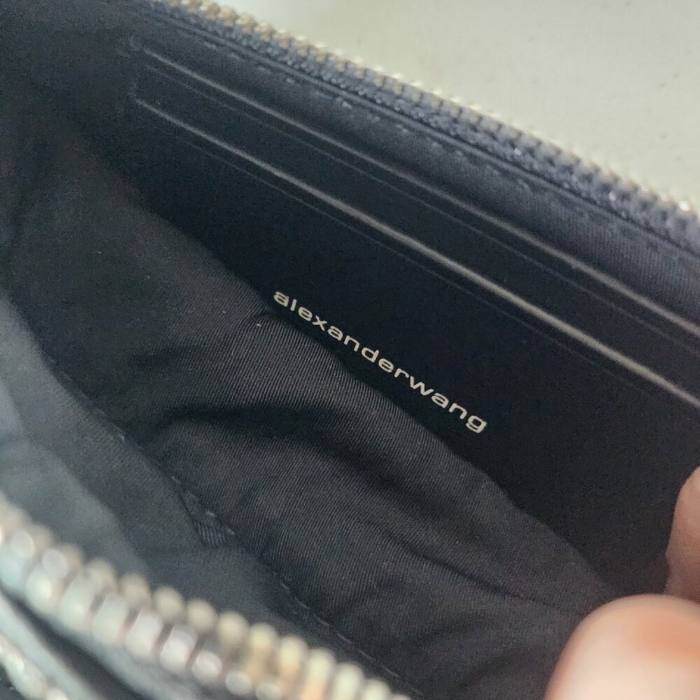 Alexander Wang Rhinestone Pouch/Sling Bag "EUC" - Picture 3 of 16